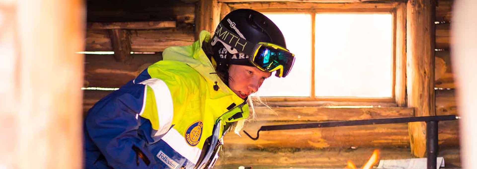 Pistör eldar i grillhus