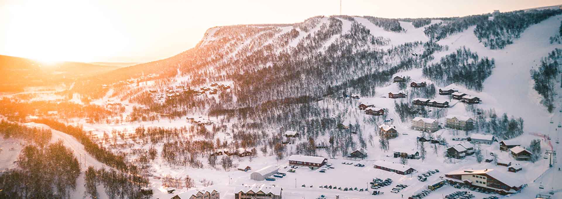 Lägenheter, stugor och hotell i Ramundberget